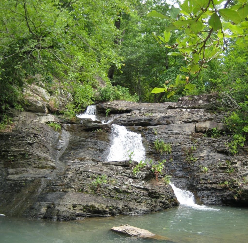 Streams and springs in the Ouachita Mountains